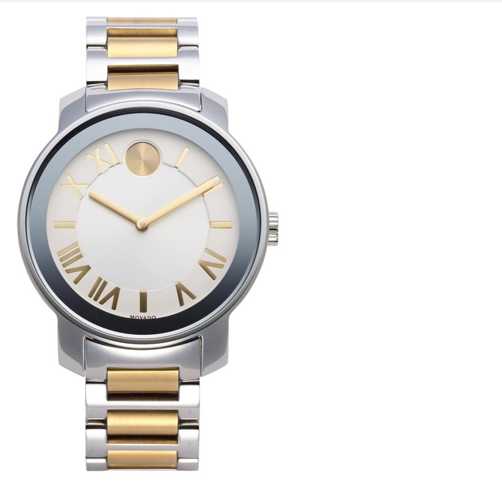 Movado BOLD Two-Tone Stainless Watch